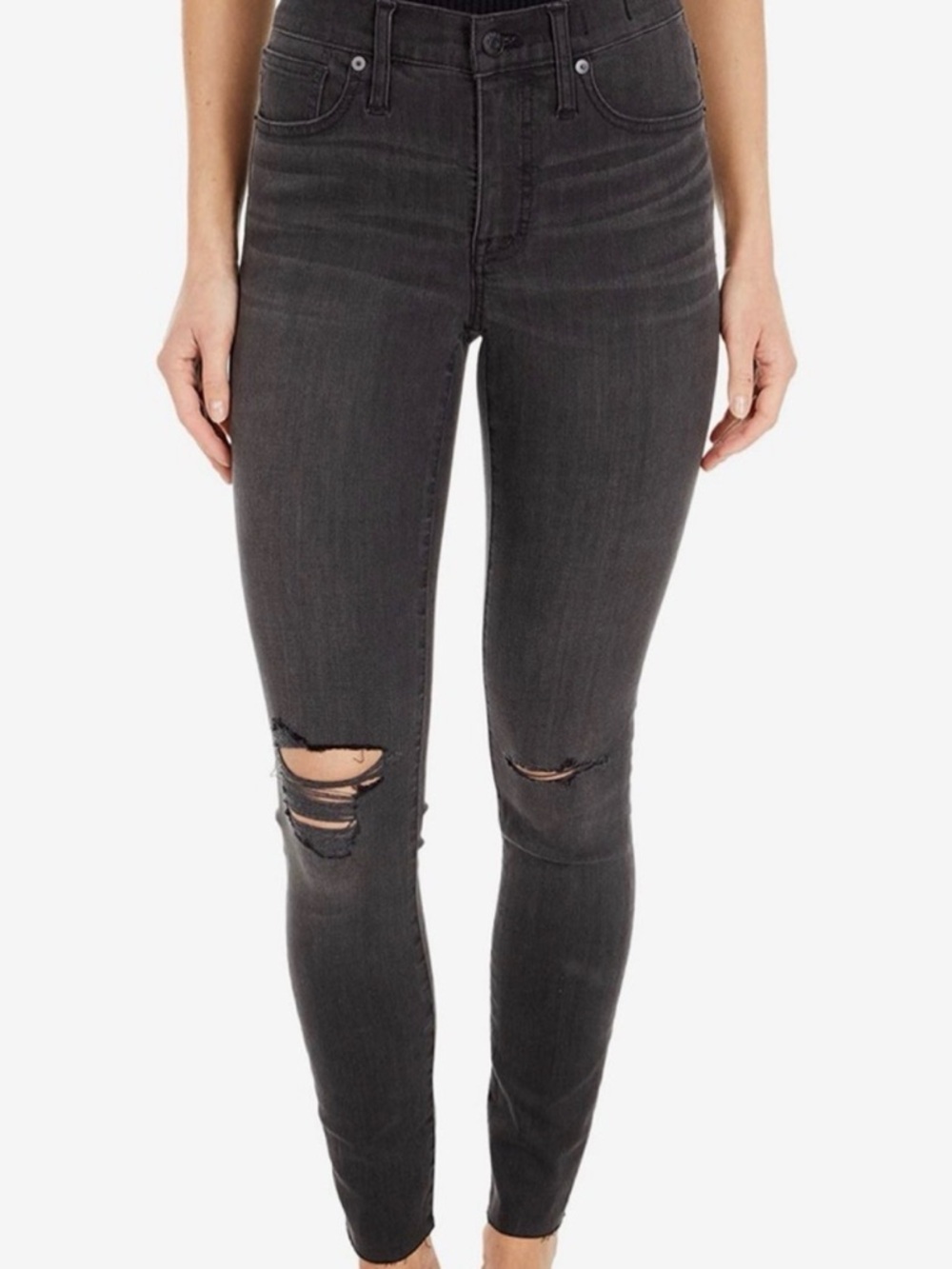 Mid-Rise Skinny Women’s Jeans - Black